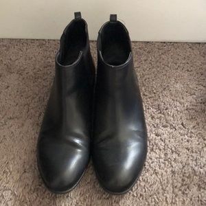 Franco Sarto black booties
